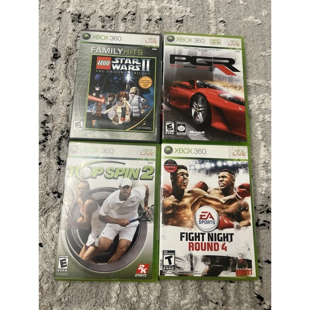 Xbox 360 Games Lot All Tested Working 4 Games